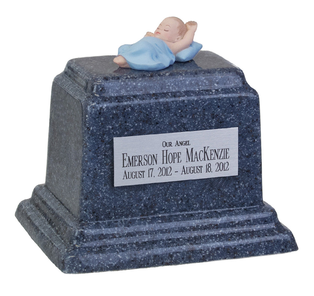 Personalized Granite Infant Urn