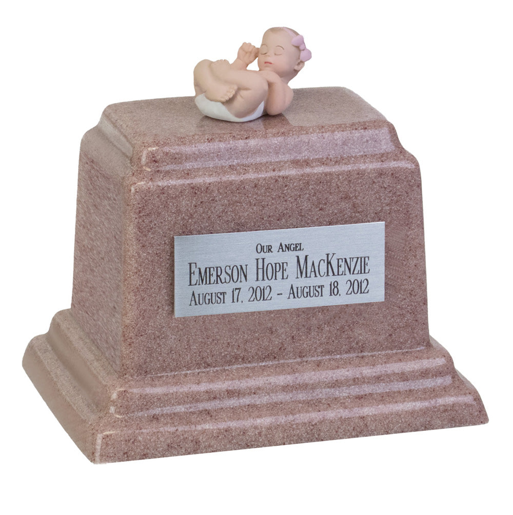 Custom Granite Infant Urn