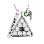 10 Ball Rack Jewelry Ash Urn - Love Charms™ Option