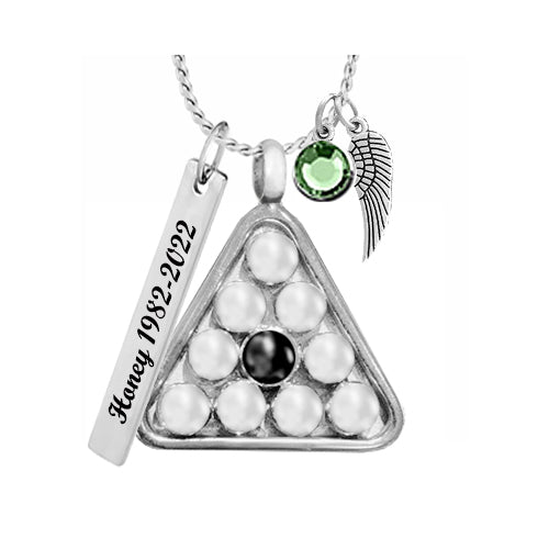 10 Ball Rack Jewelry Ash Urn - Love Charms™ Option