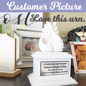 In Loving Arms Infant Urn - Baby Angel Urn For Infants