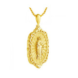 Guadalupe 10KT or 14KT Gold Filigree Cremation Jewelry Urn - SHIPS NOW