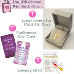 Lots of Love 14KT White Gold Cremation Jewelry Urn - ORDER NOW