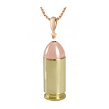 Rose Gold 10KT Bullet Cremation Jewelry Urn - ORDER NOW