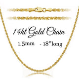 Memorial Cross 14KT Gold CZ Reversible Cremation Jewelry Urn - SHIPS NOW