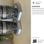 Living Garden Companion Urns Heart Base Urns for Mom And Dad