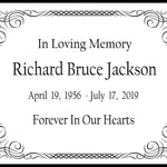 Colorful Scroll Name Plates For Cremation Urns