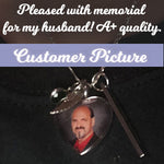 Color Photo Swing Heart Jewelry Urn Pendant - Love Charms® Option