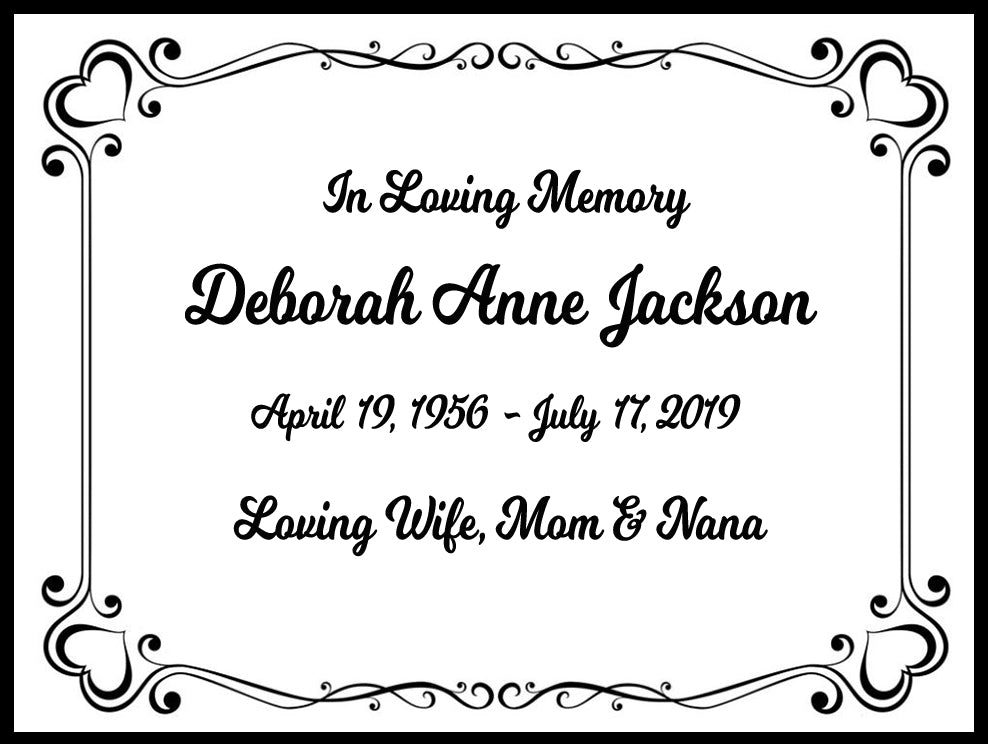 Colorful Double Heart Name Plates For Cremation Urns