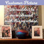 Raku Mountain Cremation Adult Urn - Personalized Option
