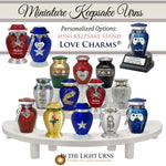 Firefighter Mini Keepsake Urn - Love Charms® Option