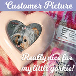 Forever Baby Pink Heart Urn - Photo Option