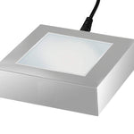 3D Crystal Medium Rectangle Photo - Engraving & Light Base Options
