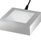 3D Crystal Medium Rectangle Photo - Engraving & Light Base Options