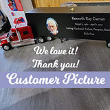 Trailer Cremation Urn & International LoneStar Red Truck Décor