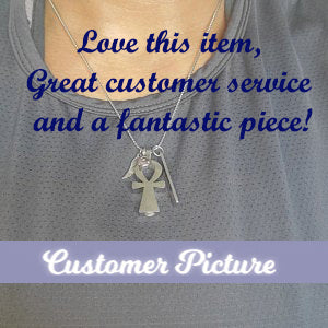 Ankh Ash Pendant Urn - Love Charms™ Option