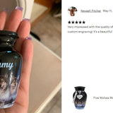 Five Wolves Moon Mini Urn - Love Charms™ Option
