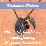 Thumb Print Teardrop Pendant Jewelry Urn - Love Charms® Option