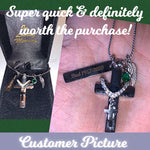 Cross Of Love Pendant Urn - Love Charms™ Option