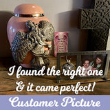 Child Wings of an Angel Pink Urn - Pro Laser Engraving