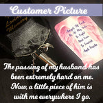 Semi Truck Cylinder Pendant Urn - Love Charms™ Option