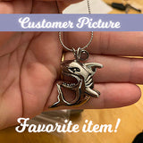 Super Shark Ash Pendant Urn - Love Charms™ Option