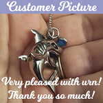 Super Shark Ash Pendant Urn - Love Charms™ Option