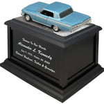 Car Race Track Wood Adult Cremation Urn & Muscle Car Home Décor