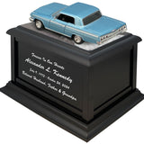Car Race Track Wood Adult Cremation Urn & Muscle Car Home Décor