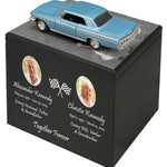 Race Track Companion Cremation Urn & 1962 Chevrolet Impala SS Décor - With Photos