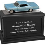 Car Race Track Wood Adult Cremation Urn & Muscle Car Home Décor