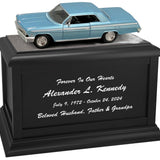 Car Race Track Wood Adult Cremation Urn & Muscle Car Home Décor