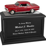 Car Race Track Wood Adult Cremation Urn & Muscle Car Home Décor