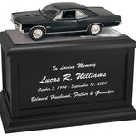 Race Track Cremation Urn & 1966 Pontiac GTO Hard Top Décor
