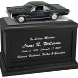 Race Track Cremation Urn & 1966 Pontiac GTO Hard Top Décor