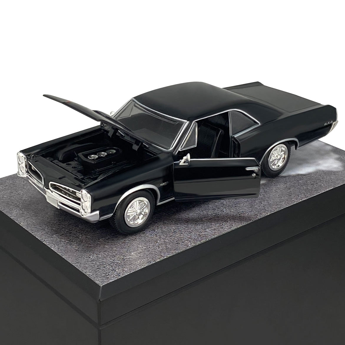 Race Track Companion Cremation Urn & 1966 Pontiac GTO Hard Top Décor - With Photos