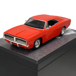 Race Track Companion Cremation Urn & 1969 Dodge Charger R/T Décor - With Photos
