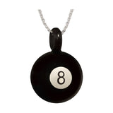 8 Ball Ash Pendant Urn - Love Charm Option