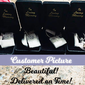 Sister Angel Wings Of Protection Necklace Urn - Love Charms™ Option