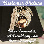 Sister Angel Wings Of Protection Necklace Urn - Love Charms™ Option