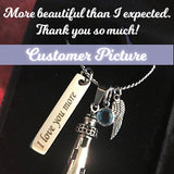 Lighthouse Ash Pendant Urn - Love Charms™ Option