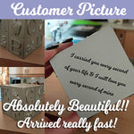 Nursery Block Pewter Urn