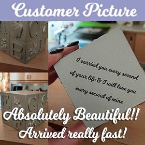 Nursery Block Pewter Urn