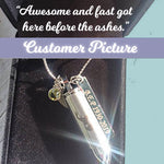 Deer Bullet Pendant Urn - Love Charms™ Option