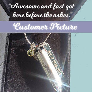 Deer Bullet Pendant Urn - Love Charms™ Option