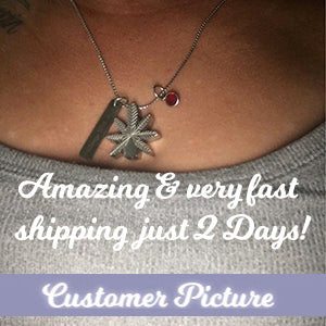 Marijuana Leaf Pendant Urn - Love Charms® Option