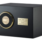 Customized Elk Medallion Urn 