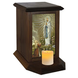 Immaculate Conception Adult Cremation Urn - Candle Included