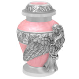 Wings of an Angel Pink Keepsake Urn - Engraving Option