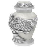 Wings of an Angel White Keepsake Urn - Engraving Option